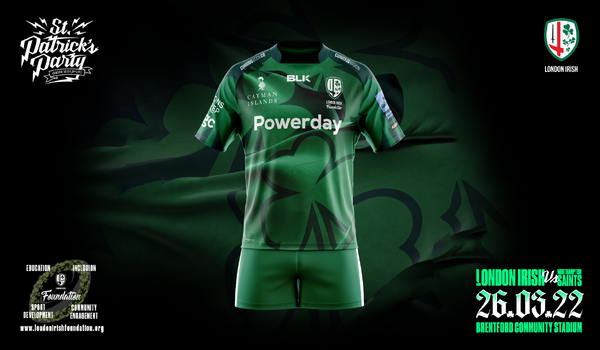 St Patrick’s Party jersey auction live!